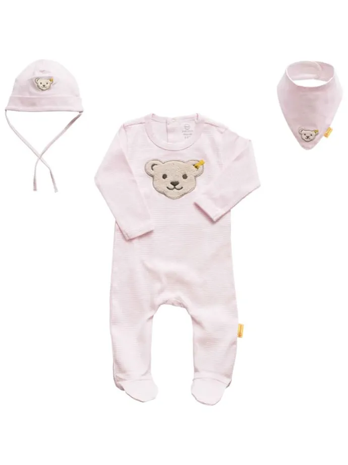 3tlg. Outfit in Rosa
