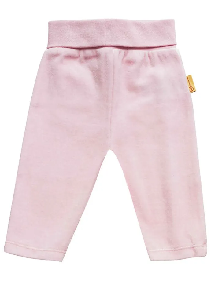 3tlg. Outfit in Rosa/ Weiß