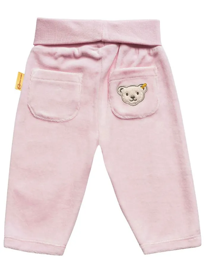 3tlg. Outfit in Rosa/ Weiß