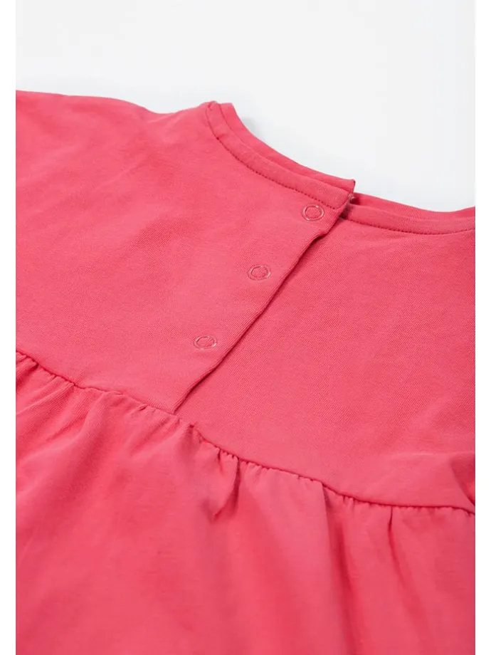 2tlg. Outfit "Iris" in Pink/ Hellblau