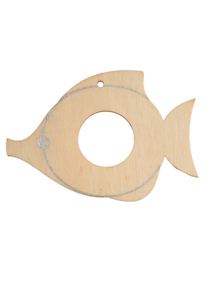 35tlg. Pompon-Fische - ab 3 Jahren