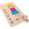 28tlg. Puzzle "Anatomie Mädchen" - ab 4 Jahren