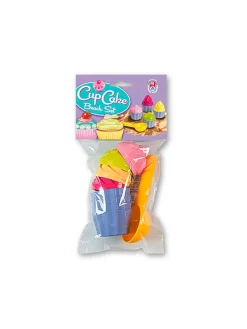 9tlg. Sandformen-Set "Cupcake" in Bunt - ab 10 Monaten
