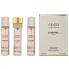 3tlg. Set: "Coco Mademoiselle" - 3 x EdT, je 20 ml