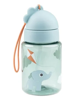 3tlg. Set: Lunchbox & Trinkflasche in Hellblau