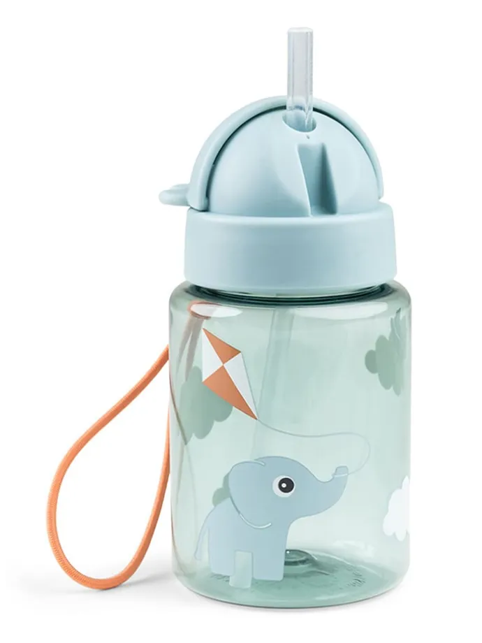 3tlg. Set: Lunchbox & Trinkflasche in Hellblau