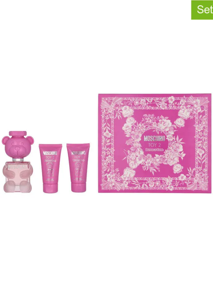 3tlg. Set: "Toy 2 Bubble Gum" - EdT, Duschgel und Bodylotion