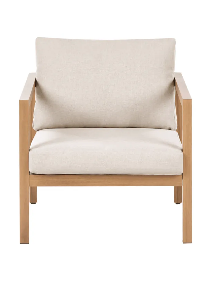 4-tlg Sitzgruppe ONETA in Braun/Beige