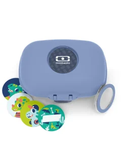 3tlg, Snack-Set in Blau