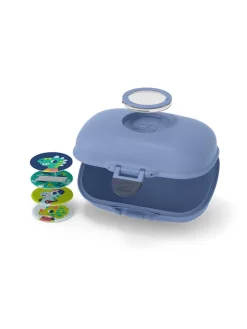 3tlg, Snack-Set in Blau
