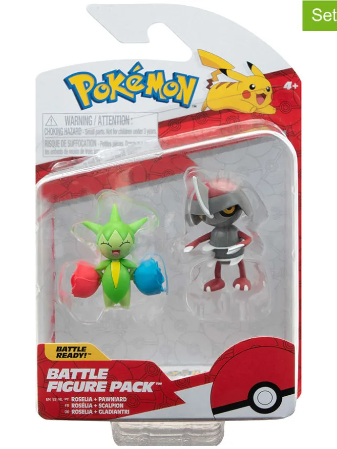 2tlg. Spielfiguren-Set "Pokémon" - ab 6 Jahren