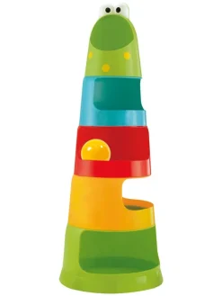 8tlg. Stapelpyramide "Rollbahn" - ab 12 Monaten