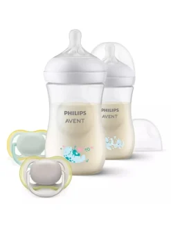 4-tlg. Starter-Set Natural Response - 2 PP-Flaschen in weiss