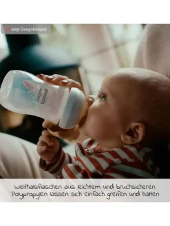 4-tlg. Starter-Set Natural Response - 2 PP-Flaschen in weiss