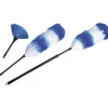 3tlg. Staubwedel-Set in Blau