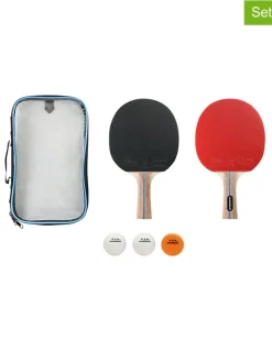 6tlg. Tischtennis-Set "Game" in Bunt