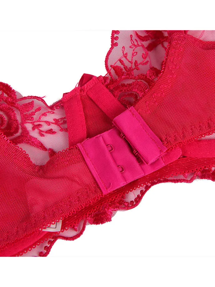 3tlg. Wäsche-Set in Pink