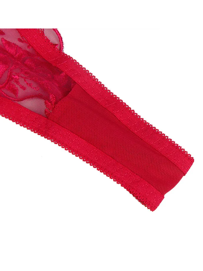 3tlg. Wäsche-Set in Pink