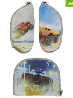 3tlg. Zip-Set "Cartrucks" in Bunt