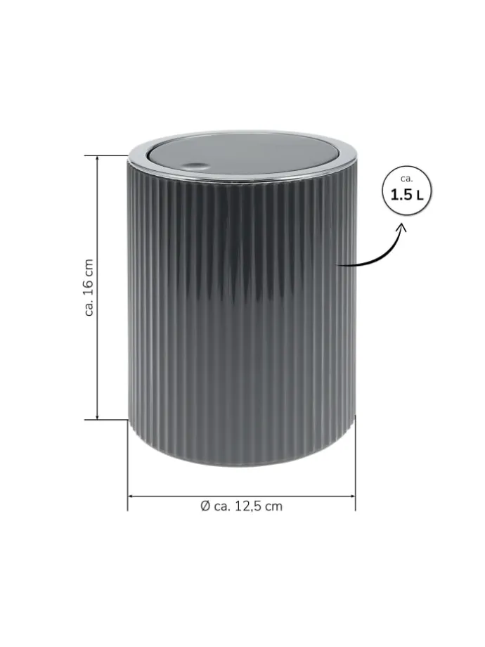 2tlg-Set Kosmetikeimer