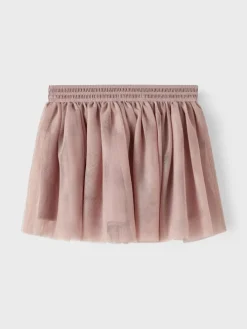 Tüllrock NMFNUTULLE SKIRT in woodrose