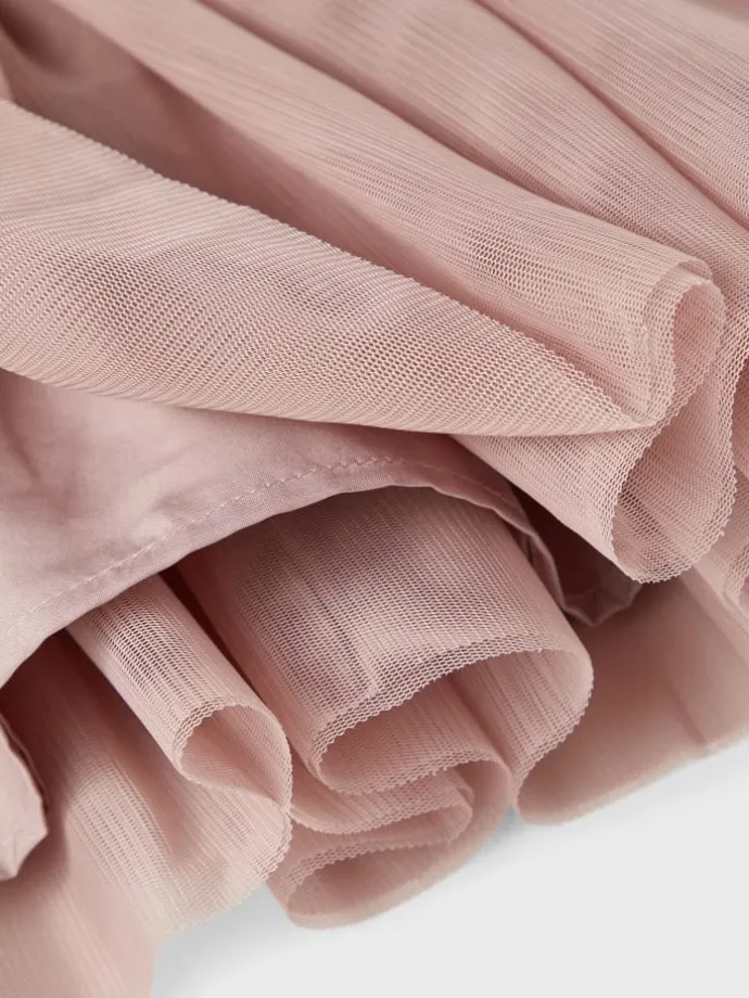 Tüllrock NMFNUTULLE SKIRT in woodrose