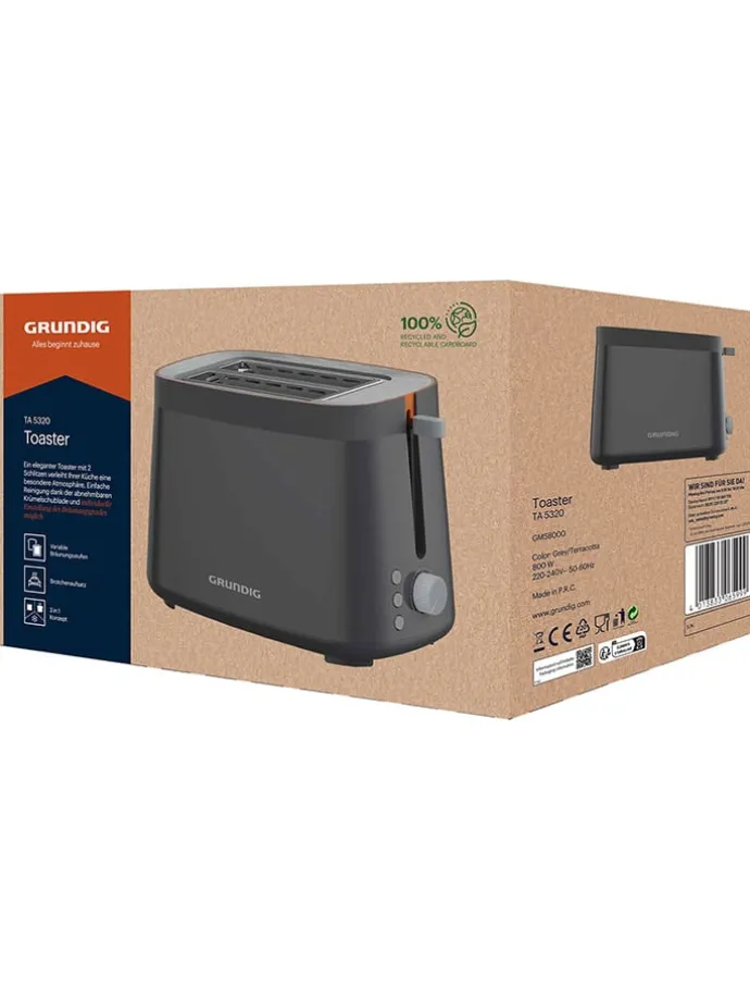 Toaster "TA 5320" in Anthrazit