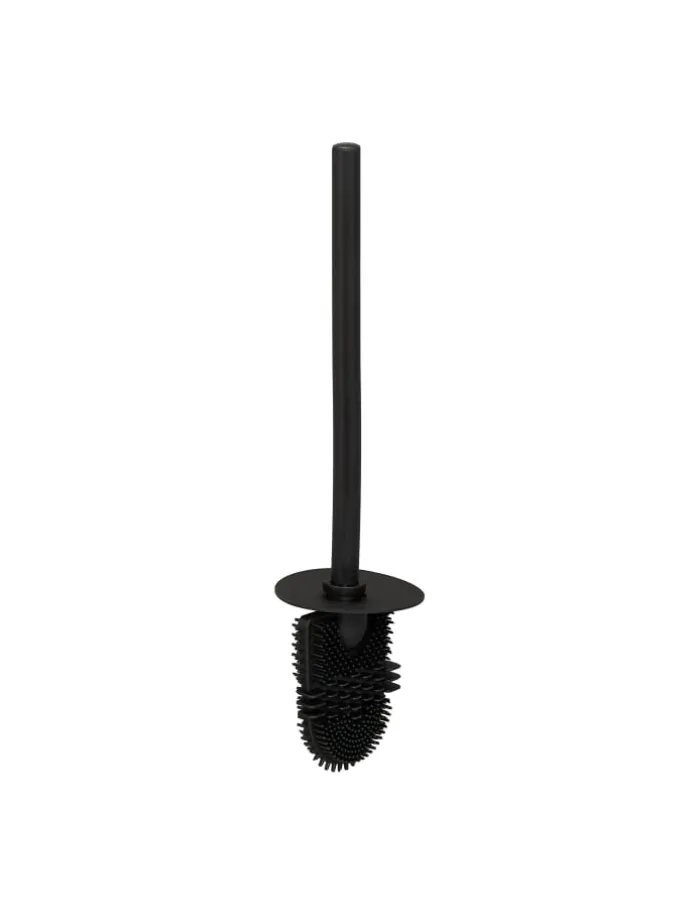 Toilettenbürste in Schwarz - (B)9,5 x (H)40 x (T)10 cm