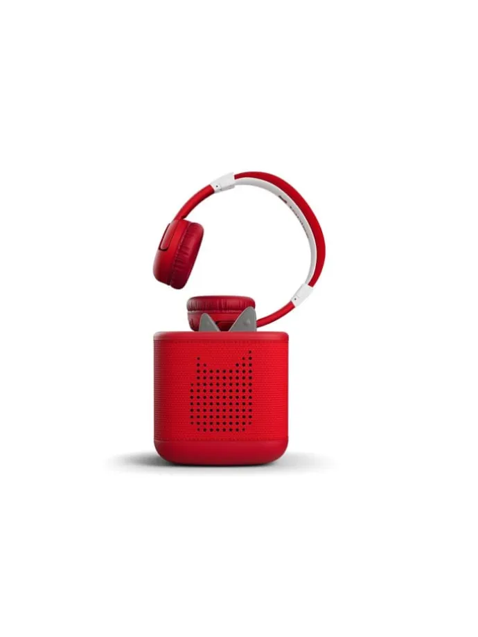 Tonies Bluetooth Kopfhörer Rot in Rot ab 3 Jahre