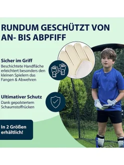 Torwarthandschuhe in Grün