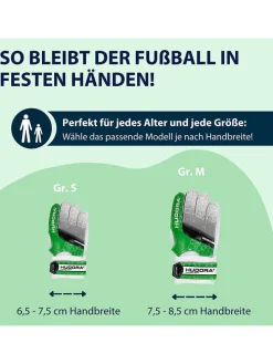 Torwarthandschuhe in Grün