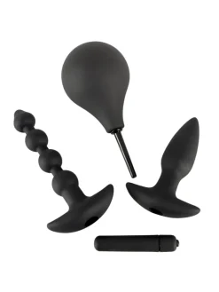 Toy Set Anal Kit in schwarz