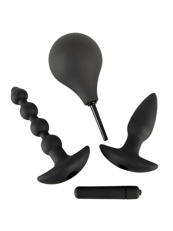 Toy Set Anal Kit in schwarz