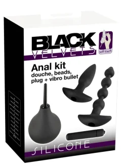 Toy Set Anal Kit in schwarz