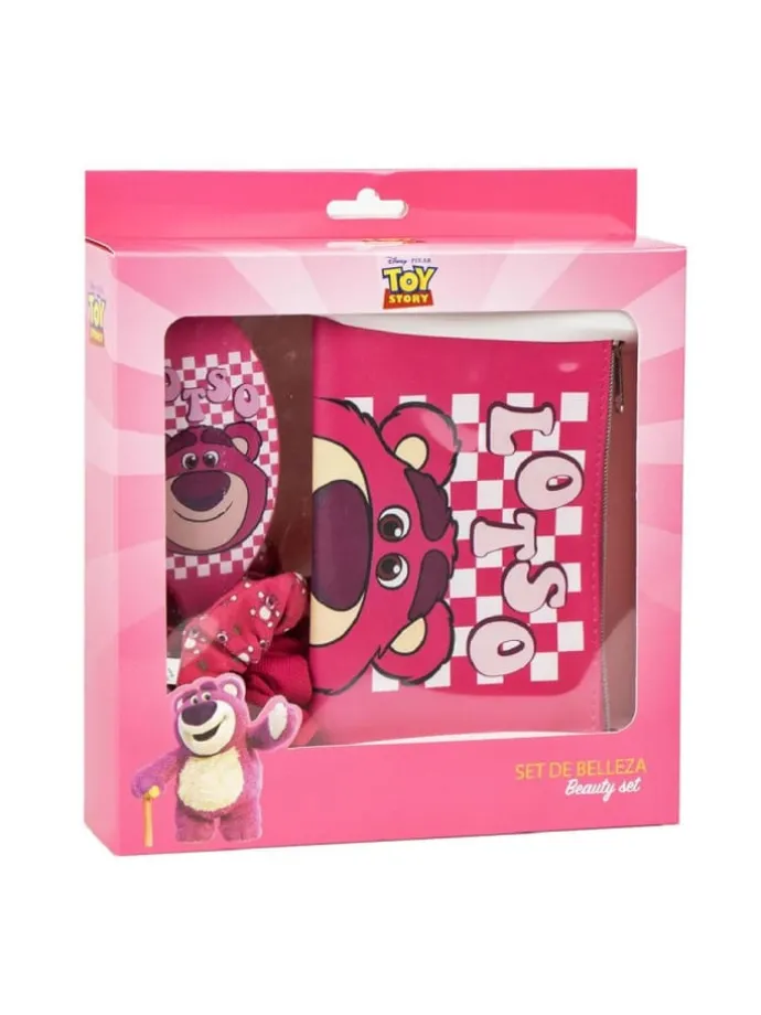 Toy Story Kinder Beauty Set – Kamm, Haargummi & Styling-Zubehör in Pink