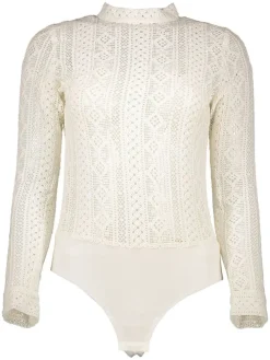 Trachtenbody "Ida" in Creme
