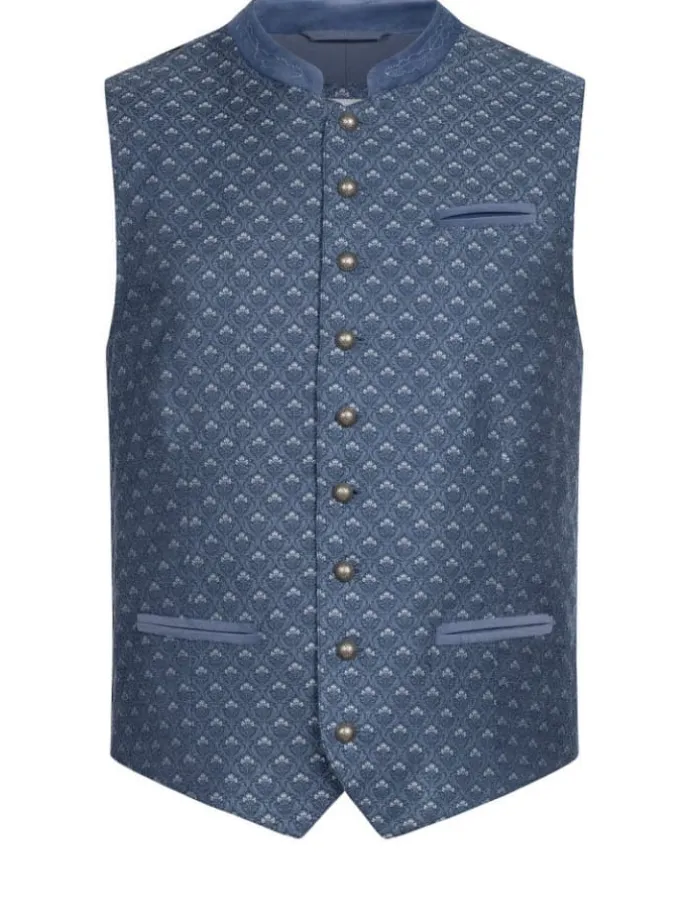 Trachtengilet Edmund in Blau