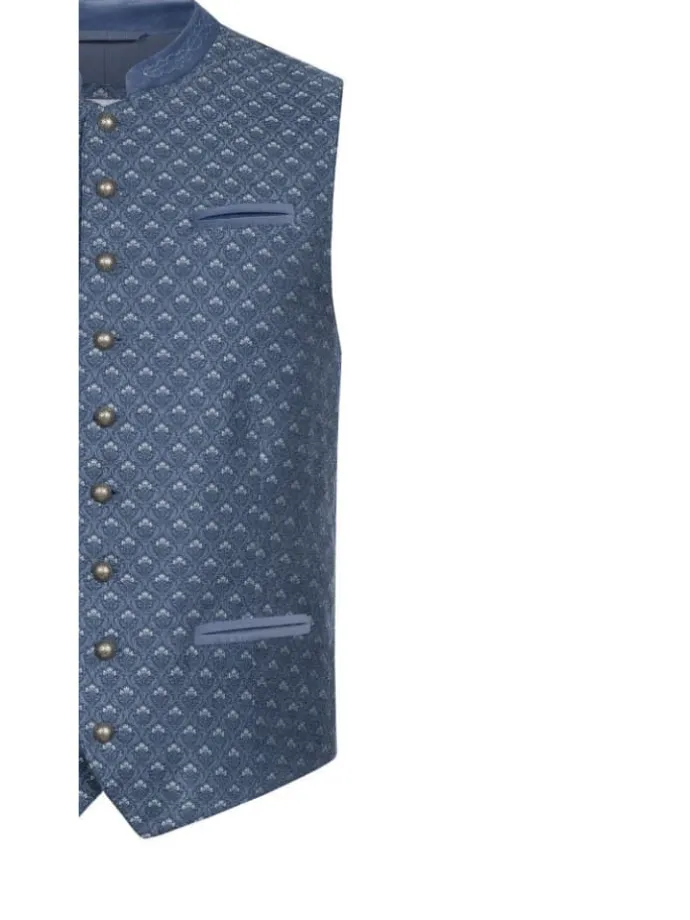 Trachtengilet Edmund in Blau