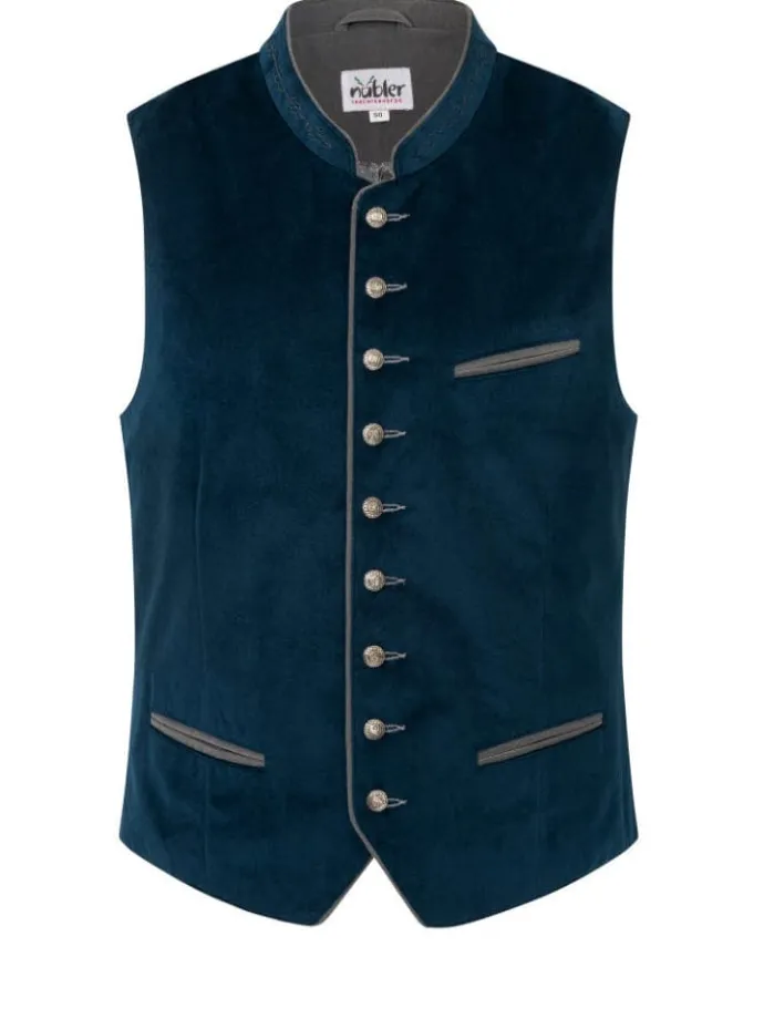Trachtengilet Kurt in Blau