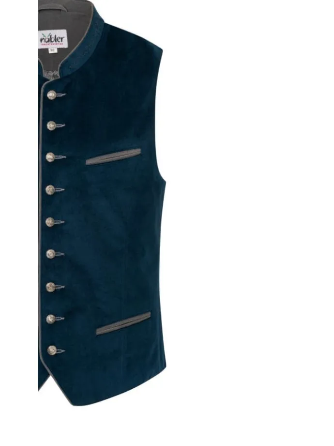 Trachtengilet Kurt in Blau