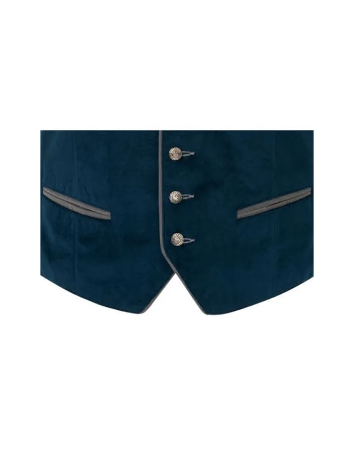 Trachtengilet Kurt in Blau
