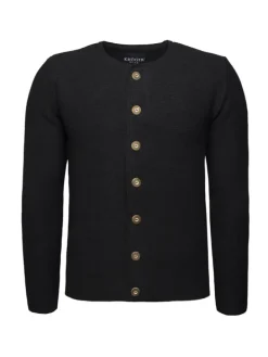Trachtenjacke Emanuel in schwarz