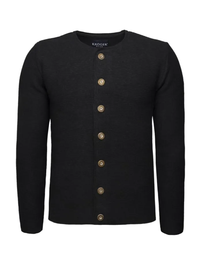 Trachtenjacke Emanuel in schwarz
