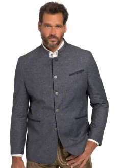 Trachtenjanker in navy blau
