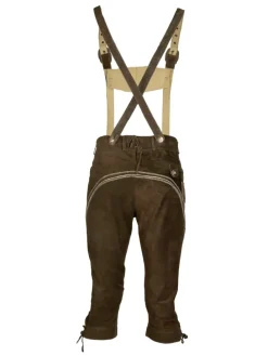 Trachtenlederhose FRANZBERG in braun
