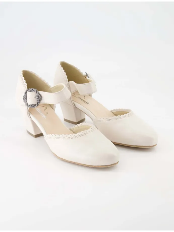 Trachtenschuhe in Beige