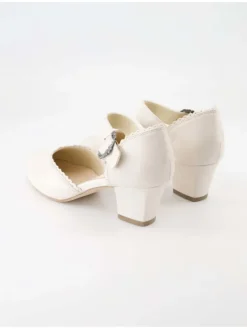 Trachtenschuhe in Beige