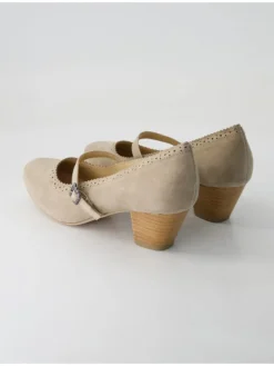 Trachtenschuhe in Beige