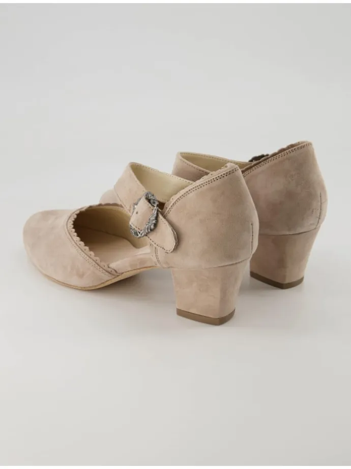 Trachtenschuhe in Beige