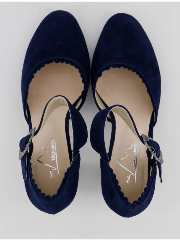 Trachtenschuhe in Blau
